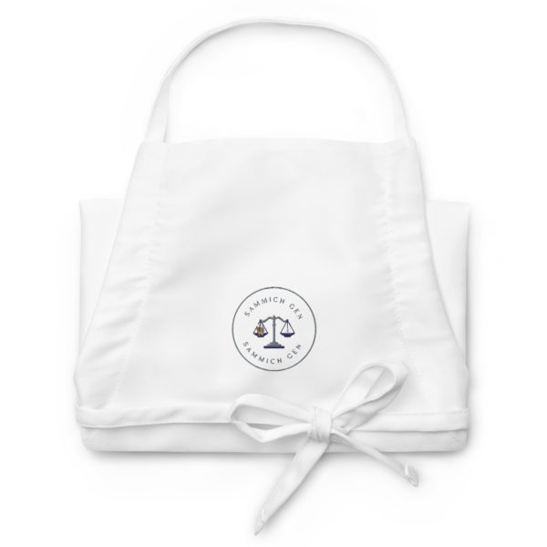 Embroidered Apron