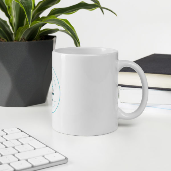 White glossy mug - Image 6